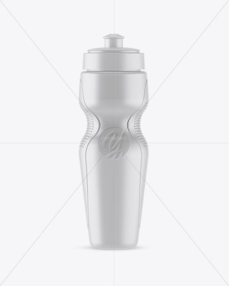 Matte Sport Bottle Mockup