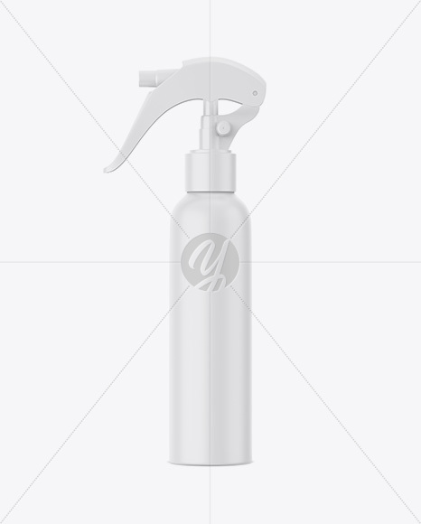 Matte Sprayer Bottle Mockup