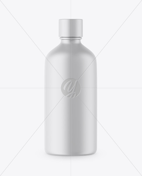 Matte Plastic Bottle Mockup