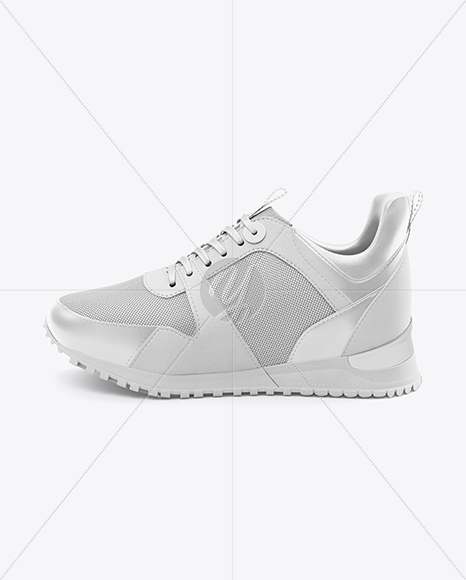 Sneaker Mockup - Left Side View