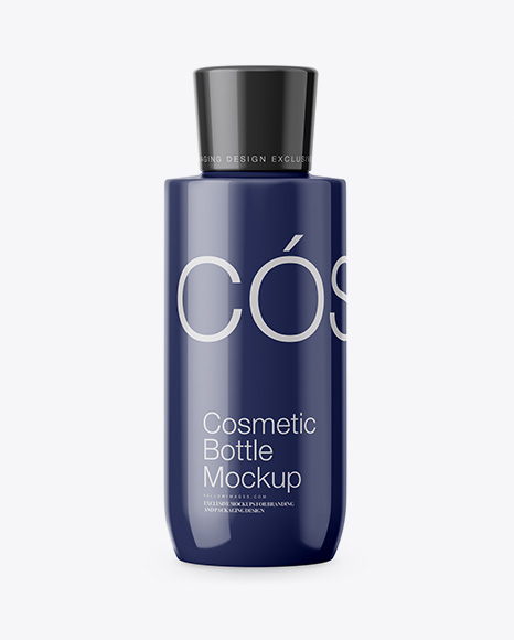 Glossy Cosmetic Bottle Mockup - Bottle mockup