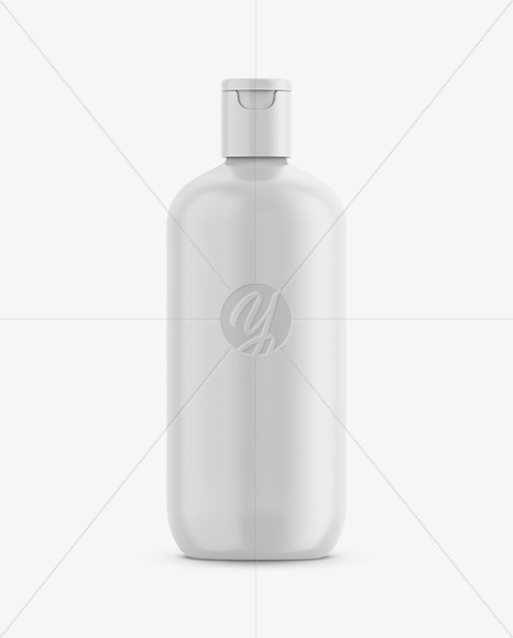 Matte Plastic Cosmetic Bottle Mockup Matte Plastic Cosmetic Bottle Mockup
