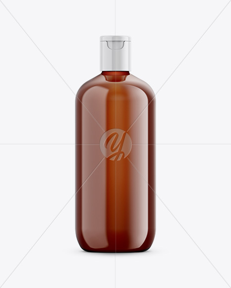 Amber Cosmetic Bottle Mockup Amber Cosmetic Bottle Mockup