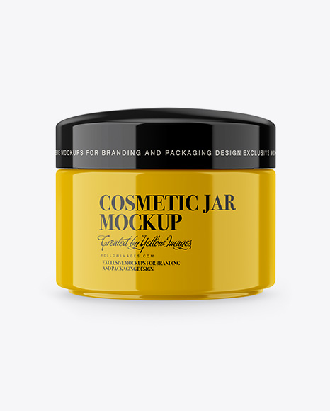 Glossy Cosmetic Jar Mockup - Download+Psd+Mockup+Beauty+Cosmetic+Cream+Eye-+Face+Gel+Glossy+Jar+Mask+Mockup+Pack+Package+Psd+...