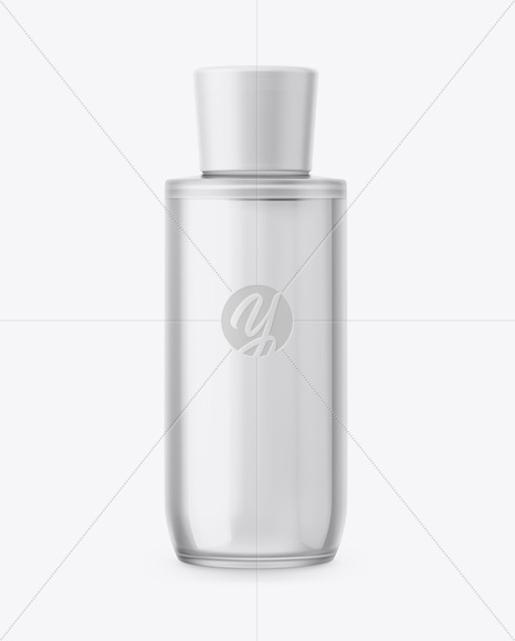 Frosted Cosmetic Bottle Mockup