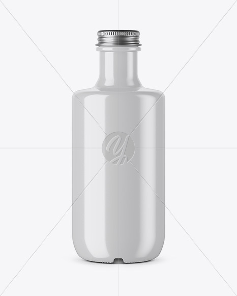 Glossy Ceramic Bottle Mockup Glossy Ceramic Bottle Mockup