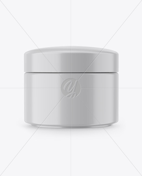 Matte Cosmetic Jar Mockup Matte Cosmetic Jar Mockup