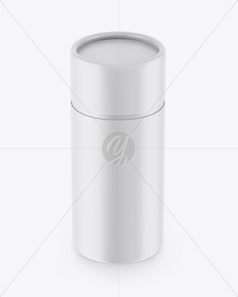 Matte Tube Mockup - High-Angle Shot