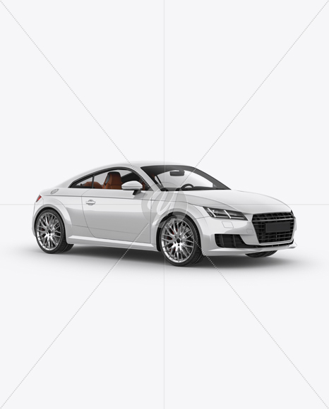 Audi TT Mockup - Half Side View