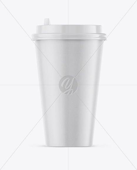 Coffee Cup Mockup - Front View