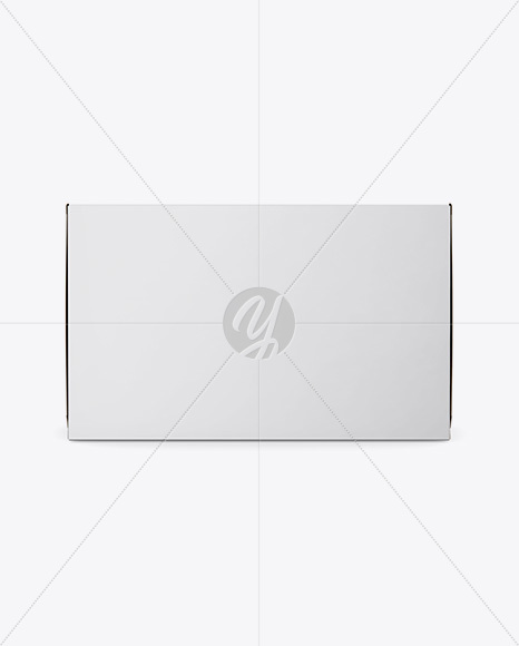 Paper Box Mockup - Front & Side Views