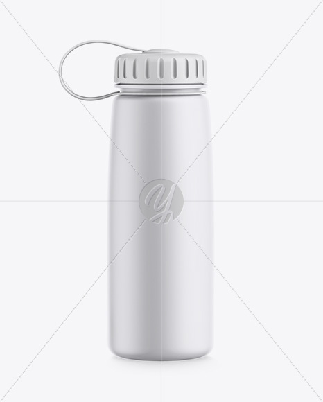 Matte Sport Bottle Mockup