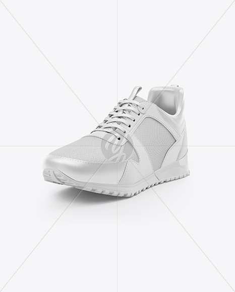 Sneaker Mockup - Half Side View