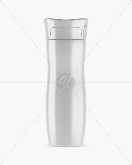 1L Glossy Thermos Mockup