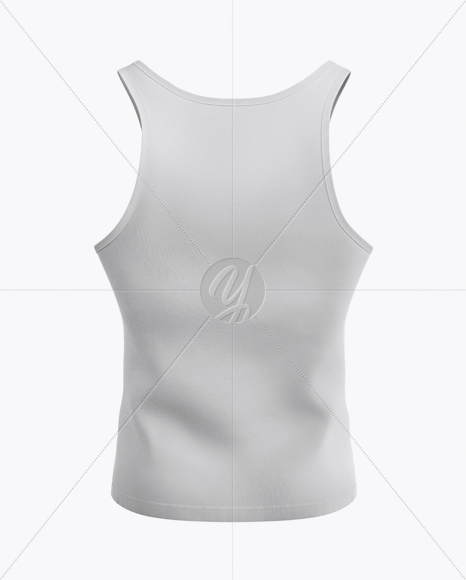 Tank Top Mockup - Back View