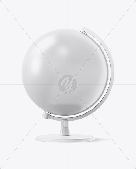 Desktop World Globe Mockup