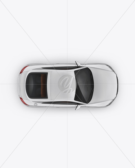 Audi TT Mockup - Top View