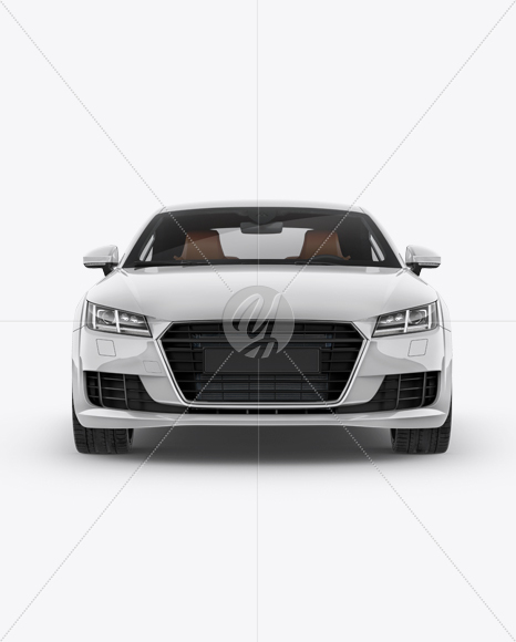 Audi TT Mockup - Front View