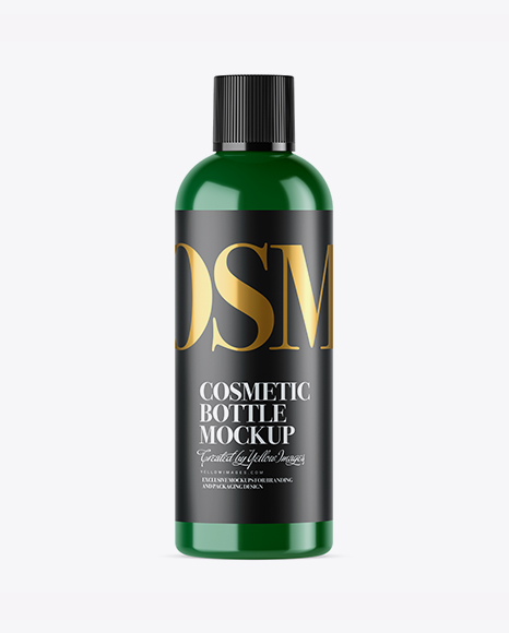 Glossy Cosmetic Bottle Mockup - Bottle mockup