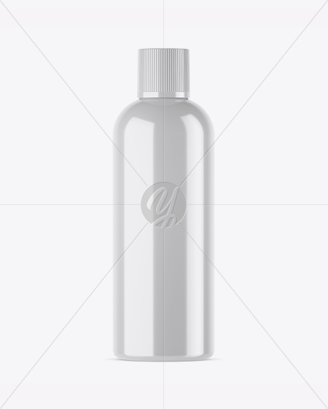 Glossy Cosmetic Bottle Mockup Glossy Cosmetic Bottle Mockup