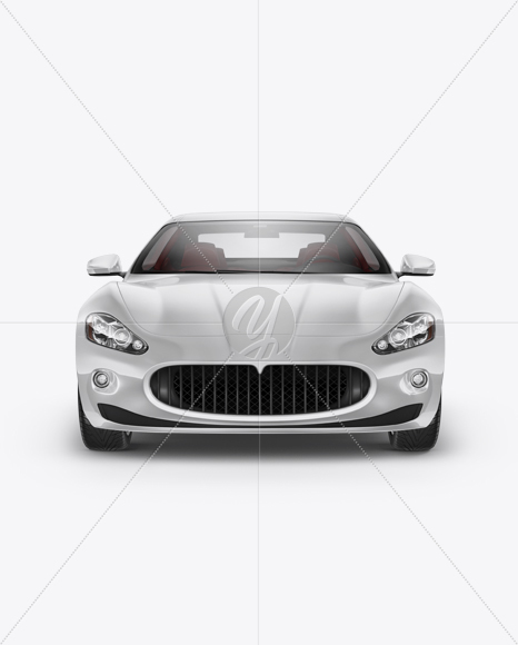 Maserati GT Mockup - Front View