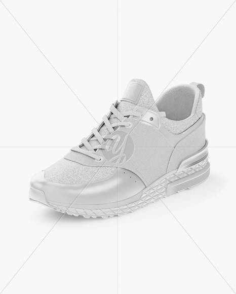 Sneaker Mockup - Half Side View