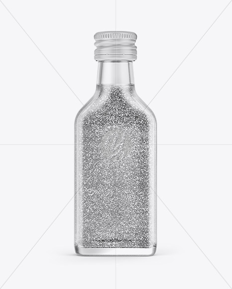 Glass Bottle Mockup - Front View Glass Bottle Mockup - Front View