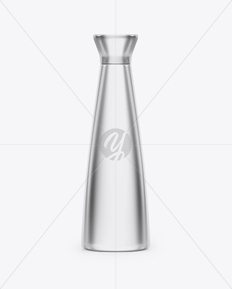 Metallic Bottle Mockup