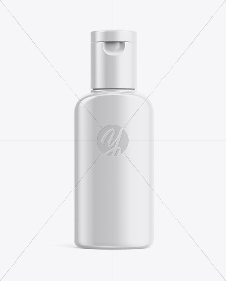 Glossy Bottle Mockup