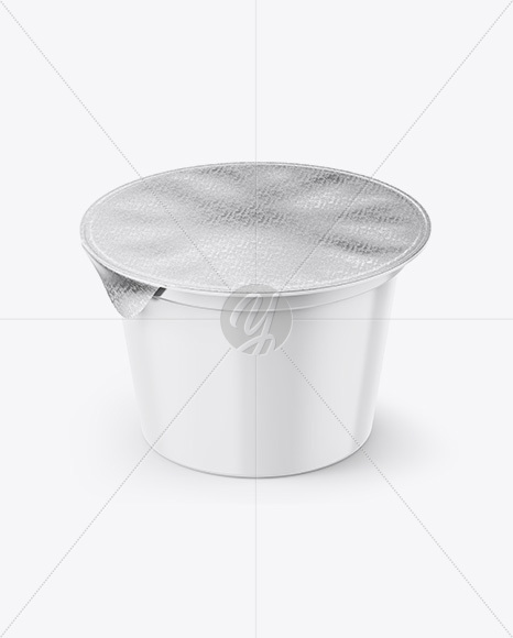 Cup Mockup - Front View (High-Angle Shot)