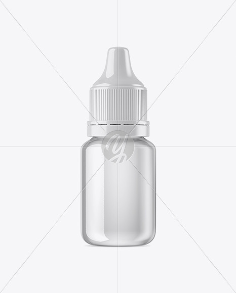 Clear Glass Dropper Bottle Mockup