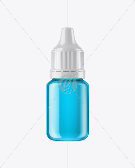 Clear Glass Dropper Bottle Mockup