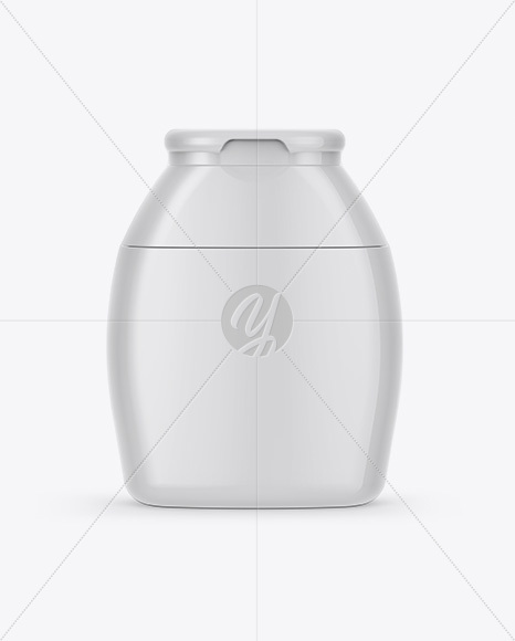 Plastic Bottle in Shrink Sleeve Mockup