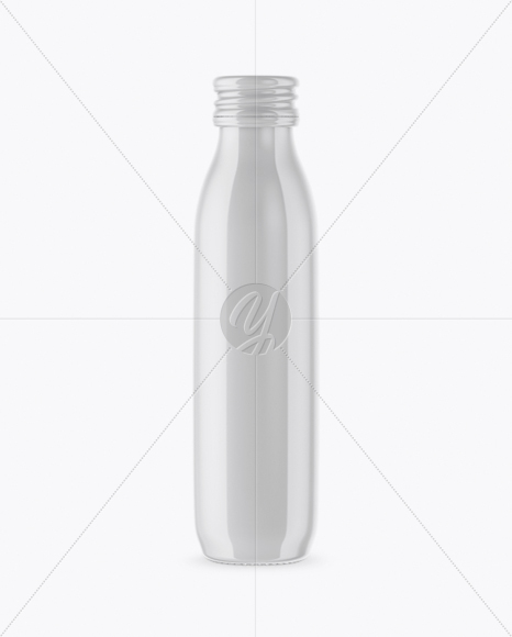 Glossy Bottle Mockup