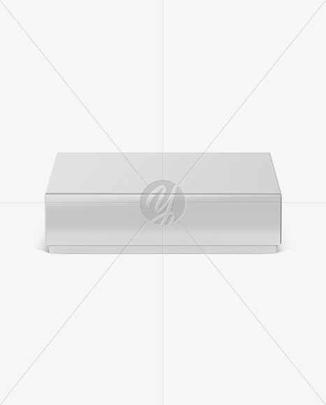 Glossy Paper Box - Front View (High-Angle Shot) Glossy Paper Box - Front View (High-Angle Shot)