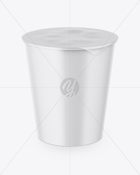 Matte Soup Cup Mockup