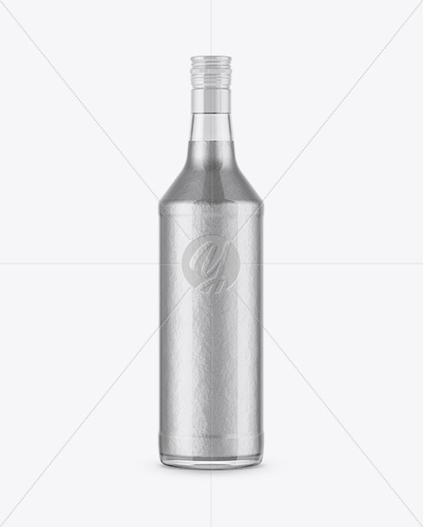 Glass Bottle Mockup - Front View Glass Bottle Mockup - Front View
