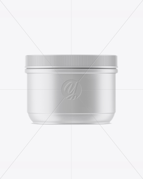 Matte Plastic Jar Mockup