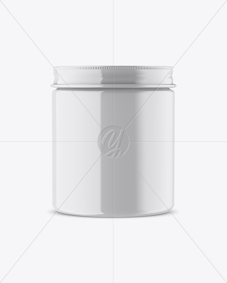 Glossy Jar Mockup