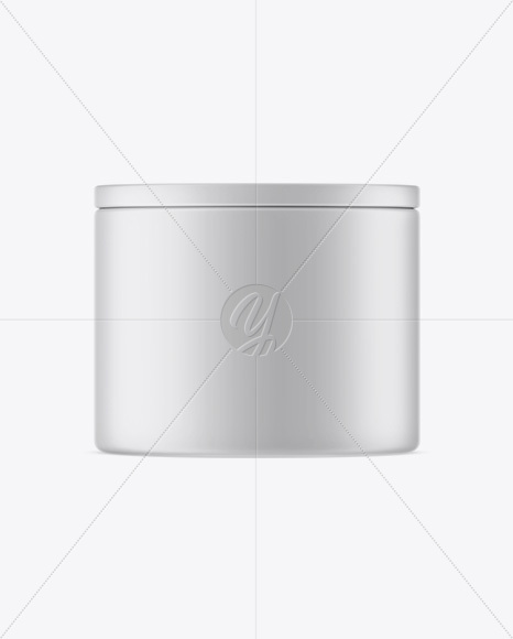 Matte Tea Jar Mockup