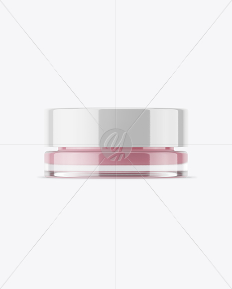 5ml Lip Balm Jar with Glossy Cap Mockup