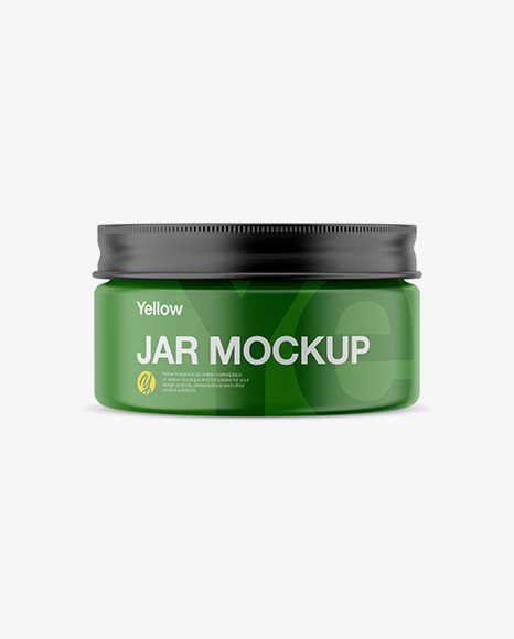 Matte Jar Mockup