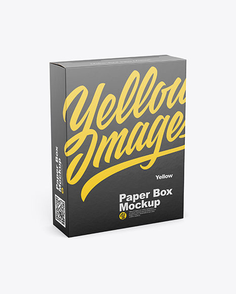 20oz Box Mockup - Half SIde View (High Angle Shot) - 3D+Box+/+Product+Mock-Up+v.2+