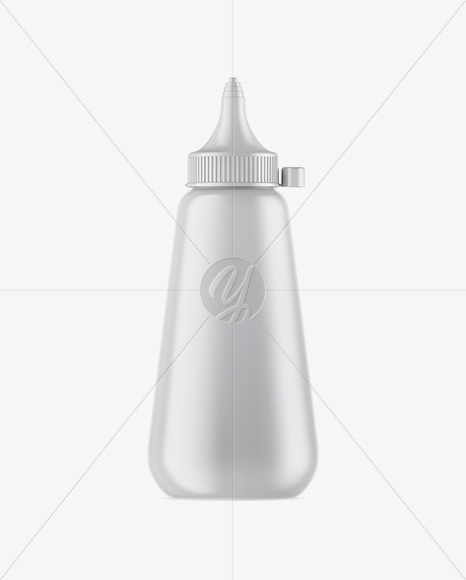 Matte Sauce Bottle Mockup Matte Sauce Bottle Mockup