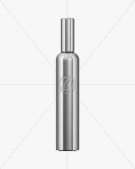 Metallic Cosmetic Bottle Mockup Metallic Cosmetic Bottle Mockup