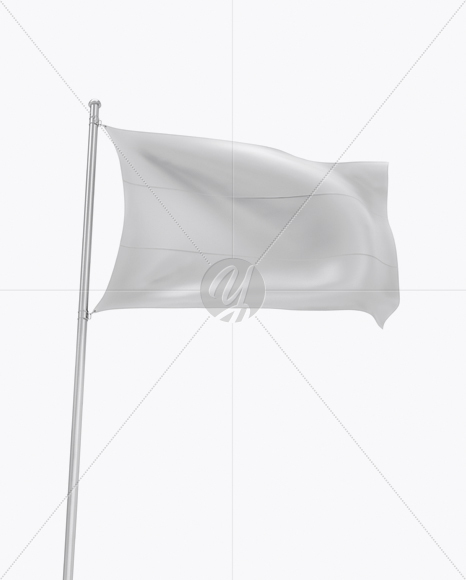 Flag Mockup - Front View