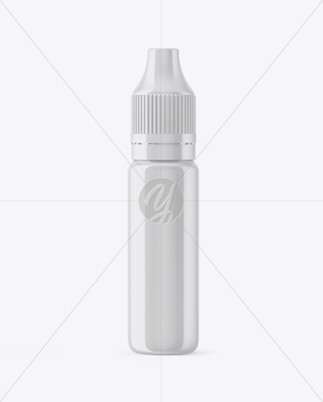 Glossy Dropper Bottle Mockup