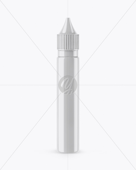 Glossy Dropper Bottle Mockup