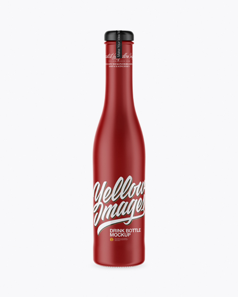 Matte Ceramic Drink Bottle Mockup - Matte+Drink+Bottle+Mockup