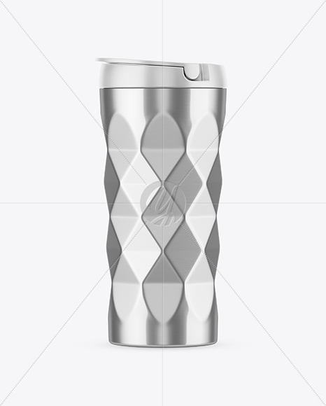 420ml Stainless Steel Vacuum Coffee Cup Mockup
